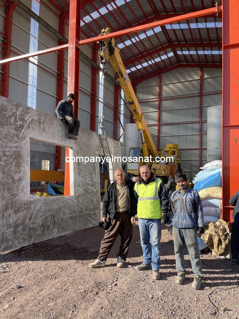 کارخانه ساخت اسکلت فلزی در اصفهان